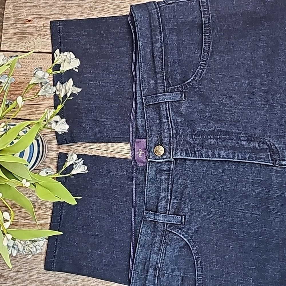 NYDJ NOT YOUR DAUGHTER'S JEANS DENIM 5 POCKET BLUE JEANS